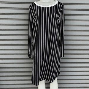 Absolutely aBlack White Striped Dress Size 2X